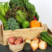 Basic Box organic fruit and vegetables