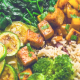 Jerk Tofu, Rice and Veg Bowls (Vegan, Gluten-free)